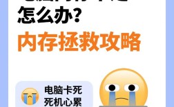 内存不足？电脑卡顿怎么解决？