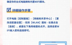 台式电脑如何连接WiFi？