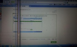 显示器为何出现彩色条纹？