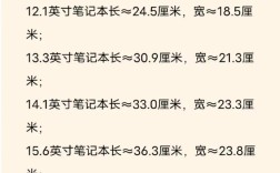 笔记本尺寸选多大才合适？