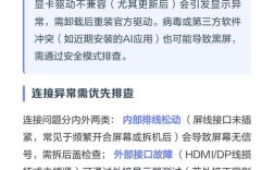 电脑屏幕不亮是什么原因