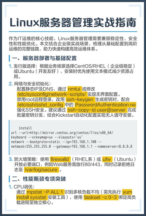 Linux服务器安全配置关键点有哪些?-图1 Linux服务器安全配置关键点有哪些?-图1