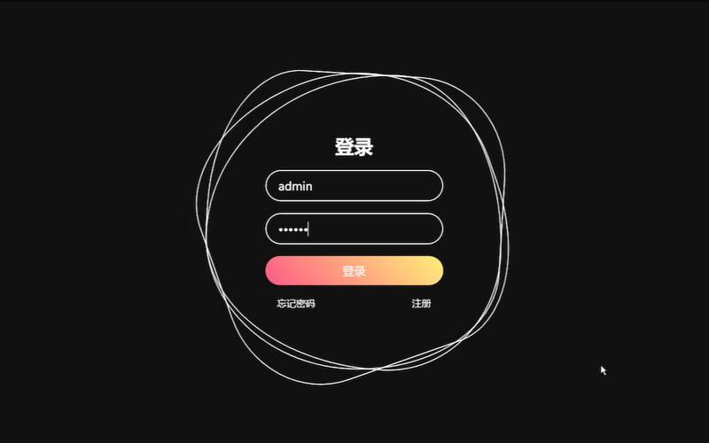 网站登录模板 html-图2