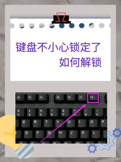 笔记本数字键盘怎么解锁?-图1 笔记本数字键盘怎么解锁?-图1