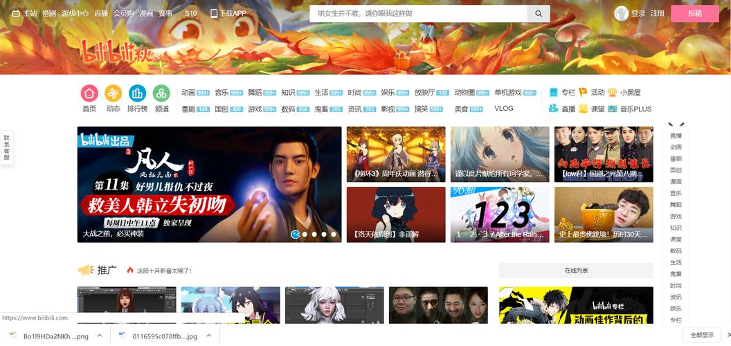 bilibili电脑版网页-图2