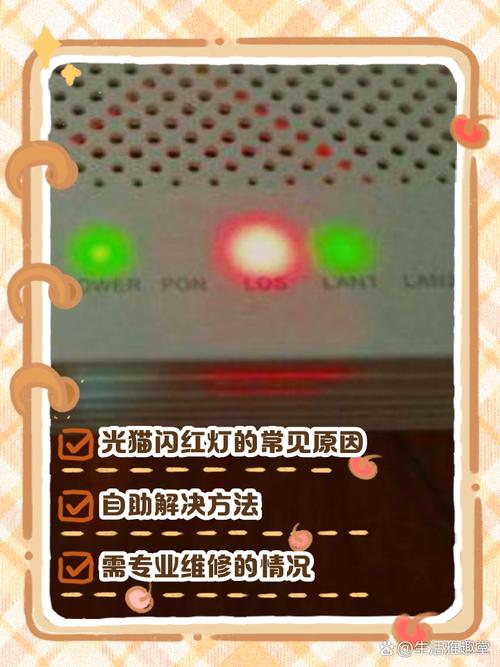 电脑猫los闪红灯怎么办-图1 电脑猫los闪红灯怎么办-图1