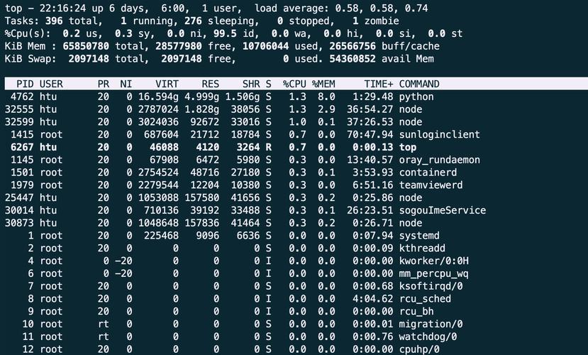 Linux如何查看服务器CPU信息？-图1