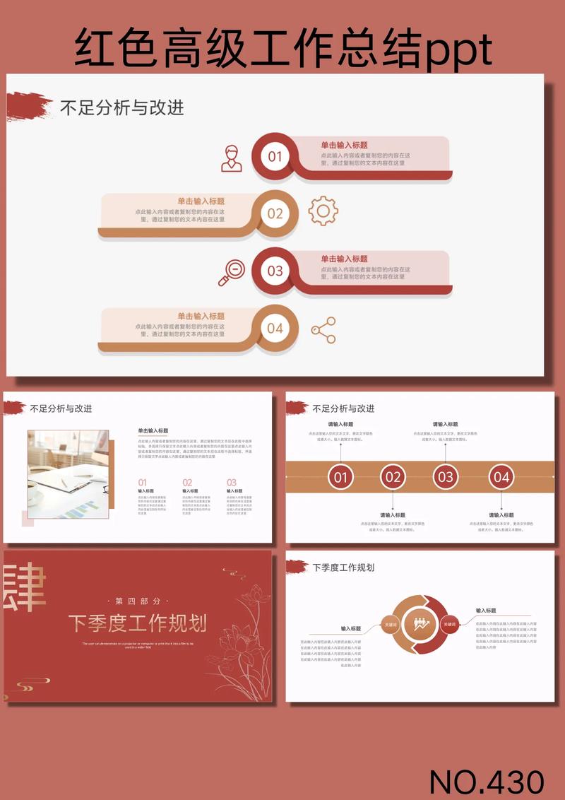 红色大气网站模板，如何适配不同品牌需求？-图2