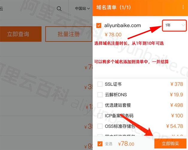 阿里网站域名注册怎么操作？-图1