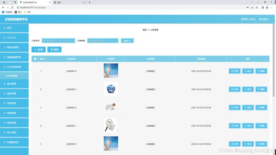 旅游网站后台管理系统核心功能有哪些？-图1