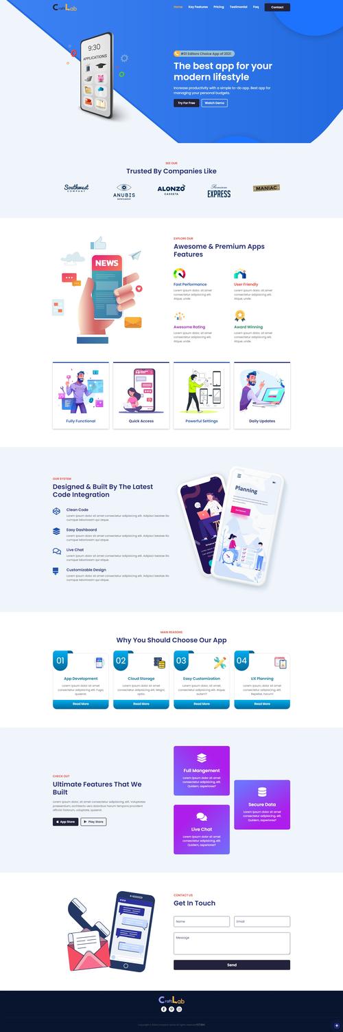 哪里能下载最简单的网站模板？-图2