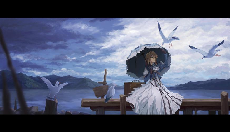 紫罗兰永恒花园壁纸哪里能下载高清版？-图1