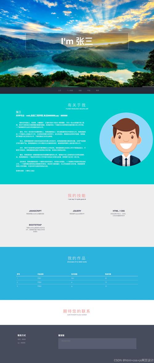 个人网站模板制作教程，新手如何快速上手？-图1