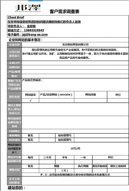 网站设计需求分析模板-图2