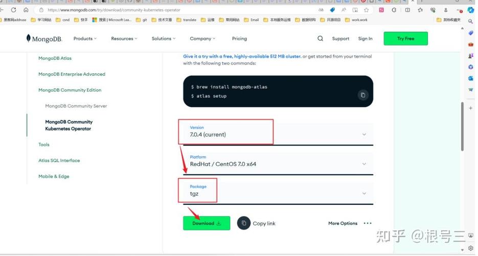 mongodb 服务器安装-图1
