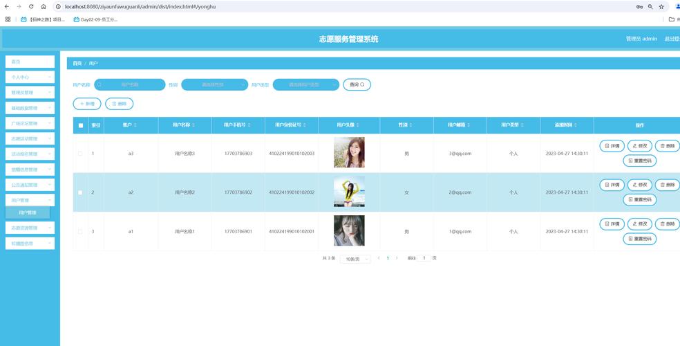 网站后台用户管理系统-图3