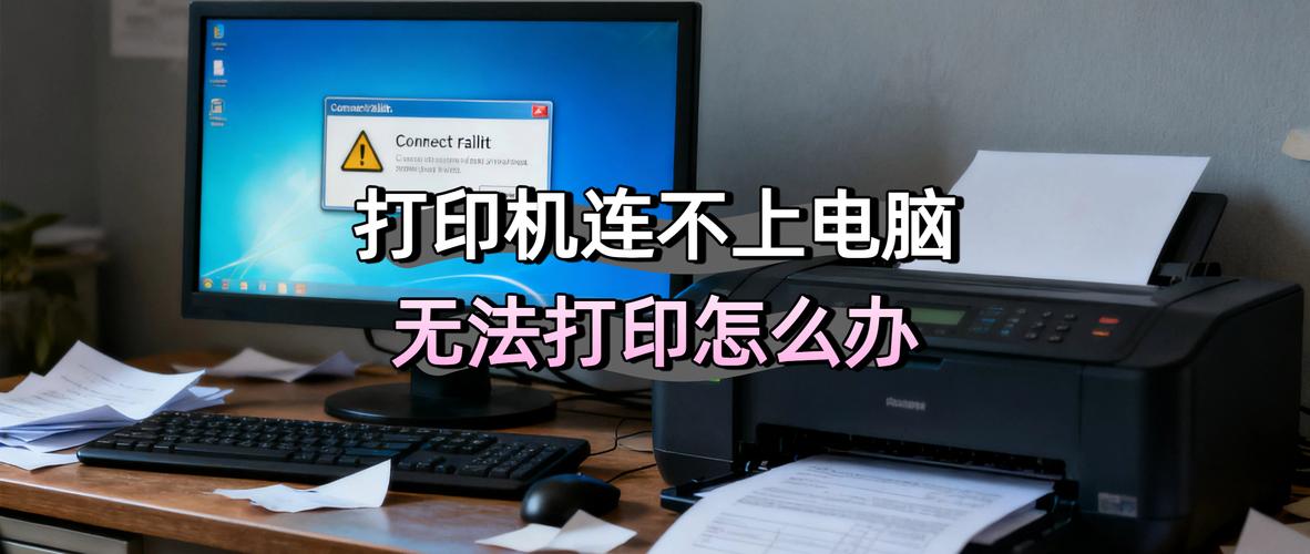 电脑连打印机为何无法打印?-图1 电脑连打印机为何无法打印?-图1