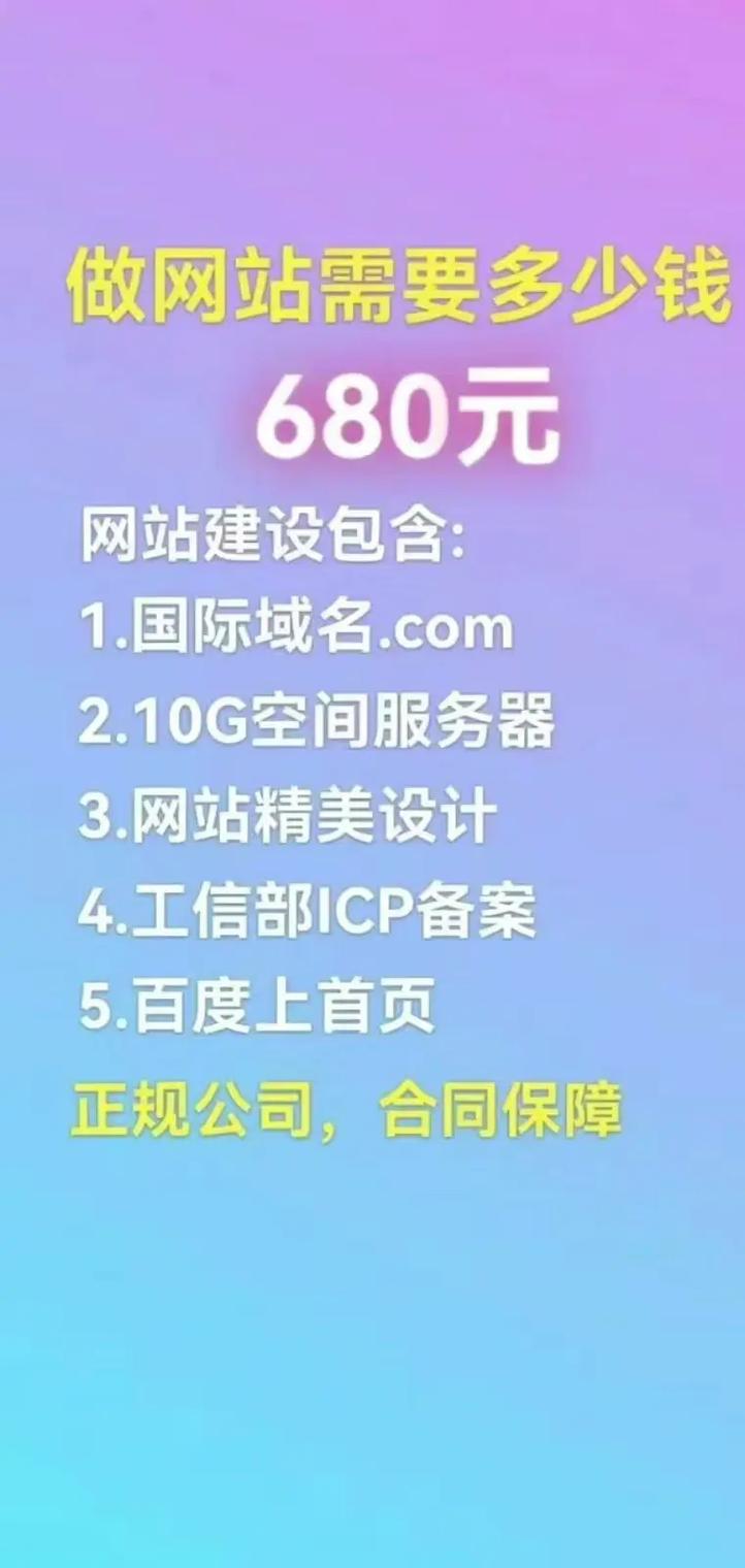 网站制作费用多少？-图2