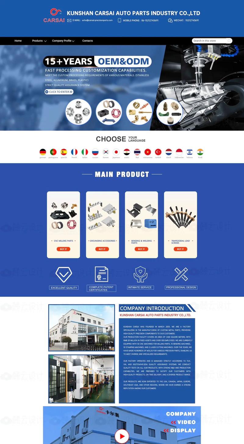 商品展示型网站有哪些类型？-图1