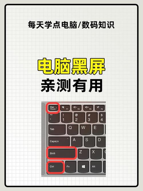 电脑开不了机黑屏，咋办？-图1